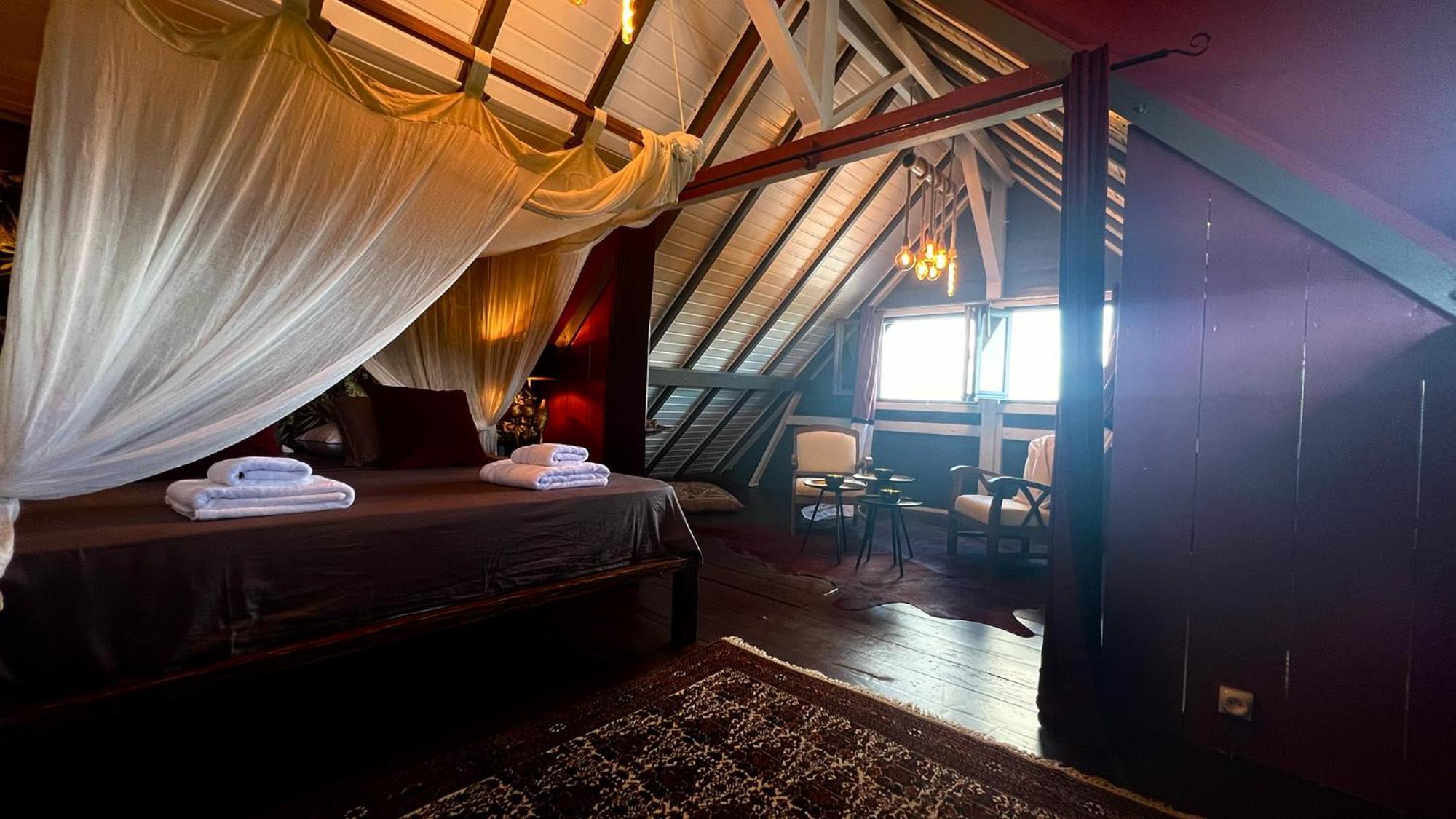 Chambre D'Hotes Le Sucrier Goyave Ruang foto
