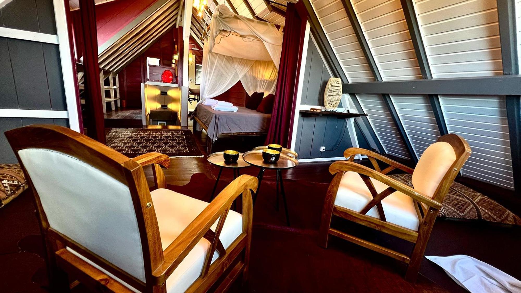 Chambre D'Hotes Le Sucrier Goyave Ruang foto