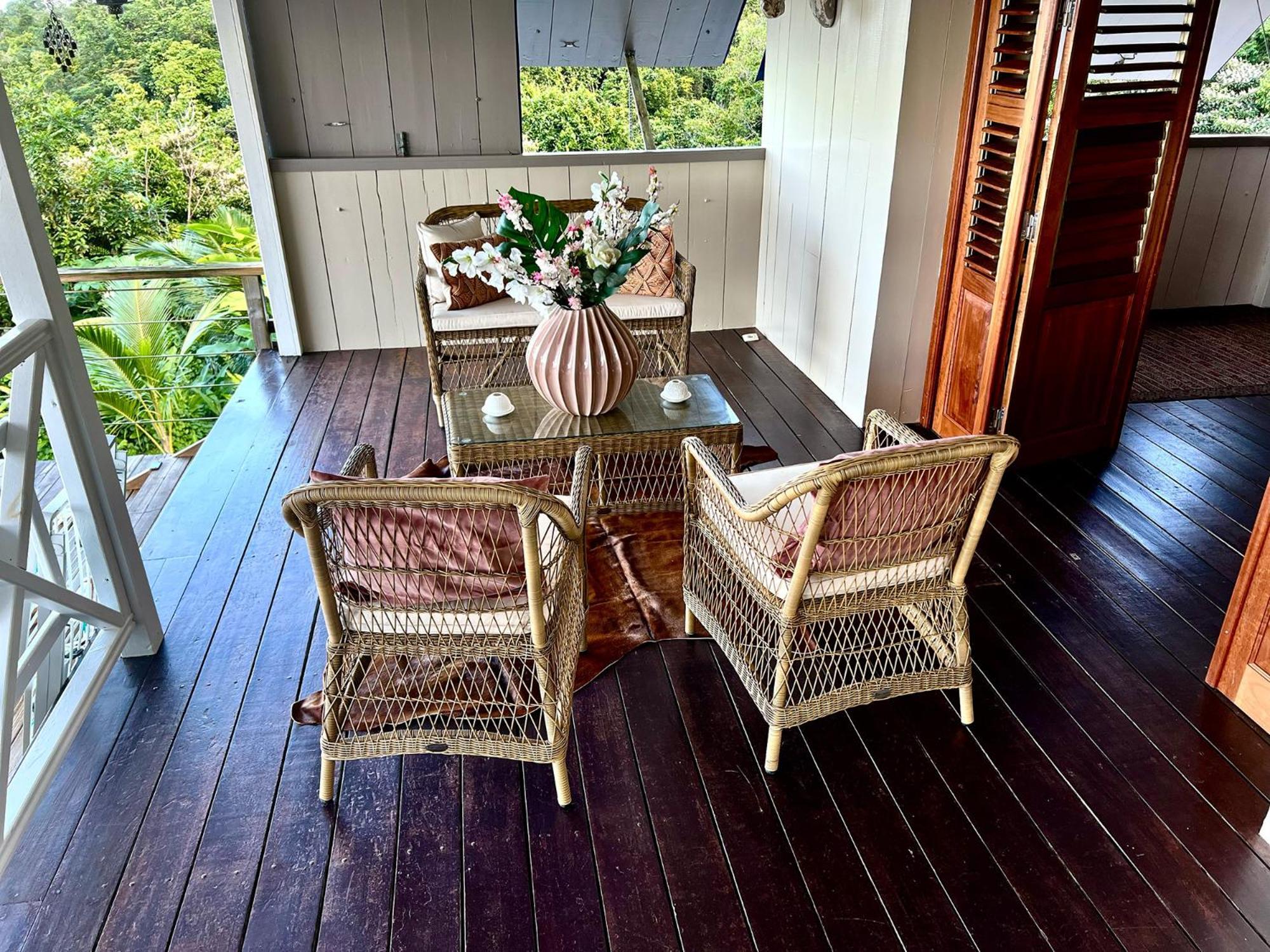 Chambre D'Hotes Le Sucrier Goyave Ruang foto