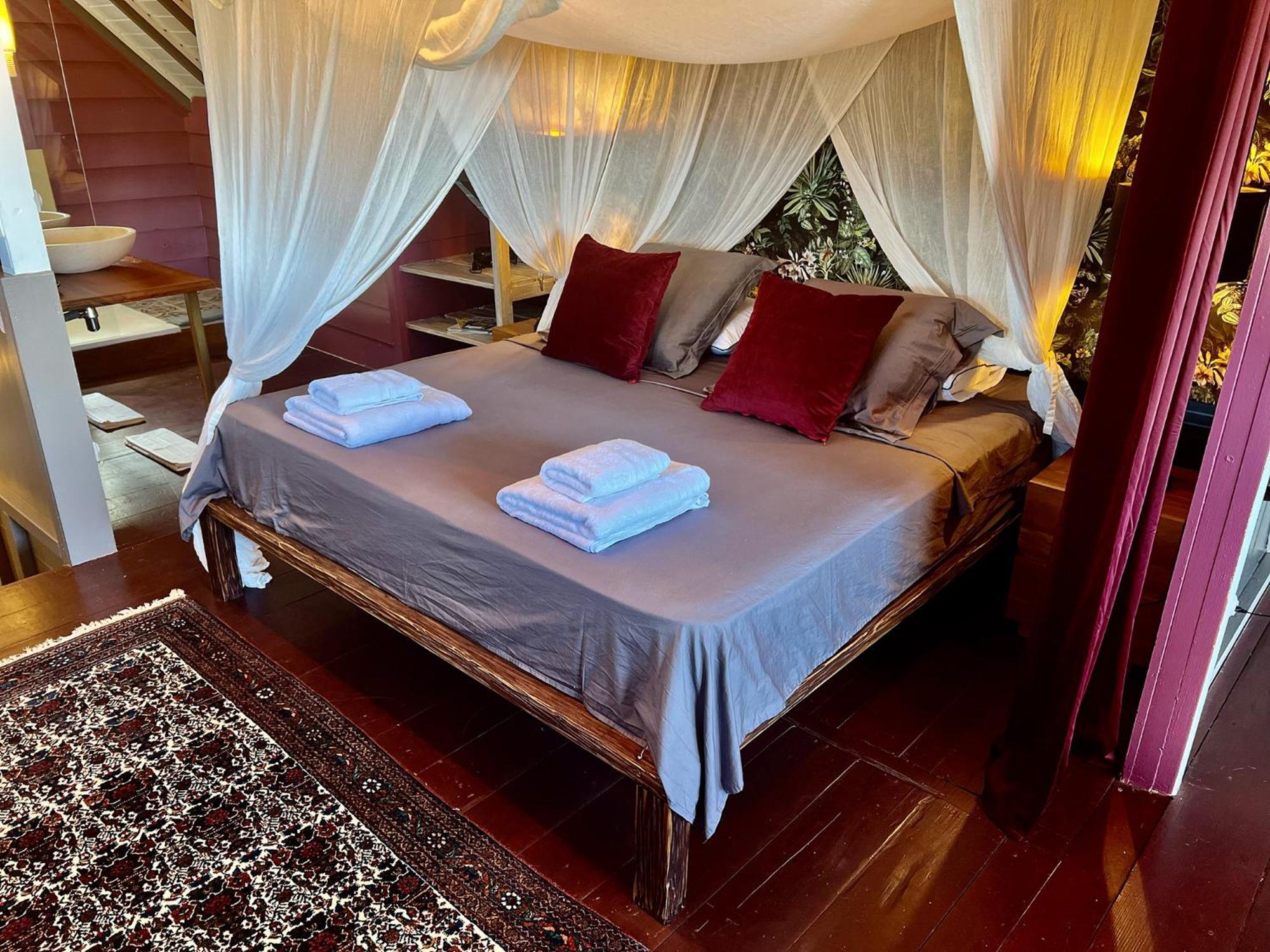 Chambre D'Hotes Le Sucrier Goyave Ruang foto